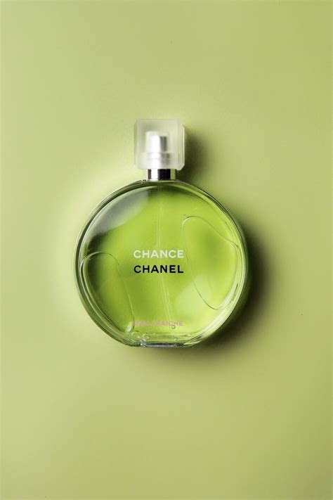 chanel chance green perfume boots.